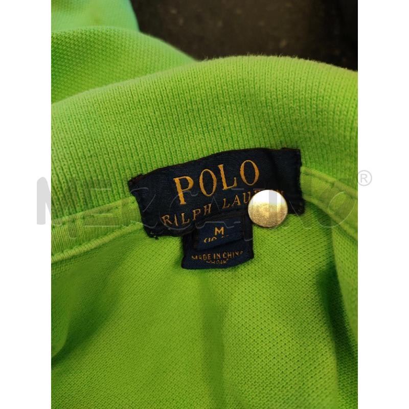POLO DONNA VERDE RALPH LAUREN CELESTE | Mercatino dell'Usato Roma montemario 3