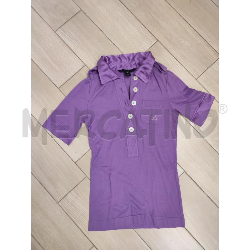 POLO DONNA VIOLA  MARC JACOBS | Mercatino dell'Usato Roma montemario 1