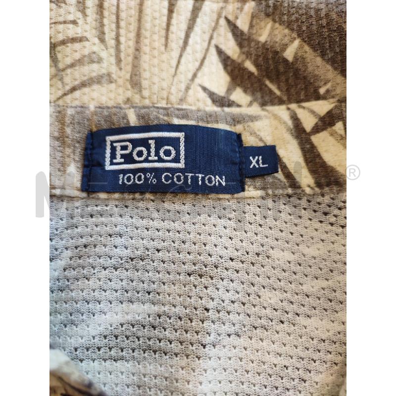 POLO UOMO BEIGE RALPH LAUREN PALME  | Mercatino dell'Usato Roma montemario 2