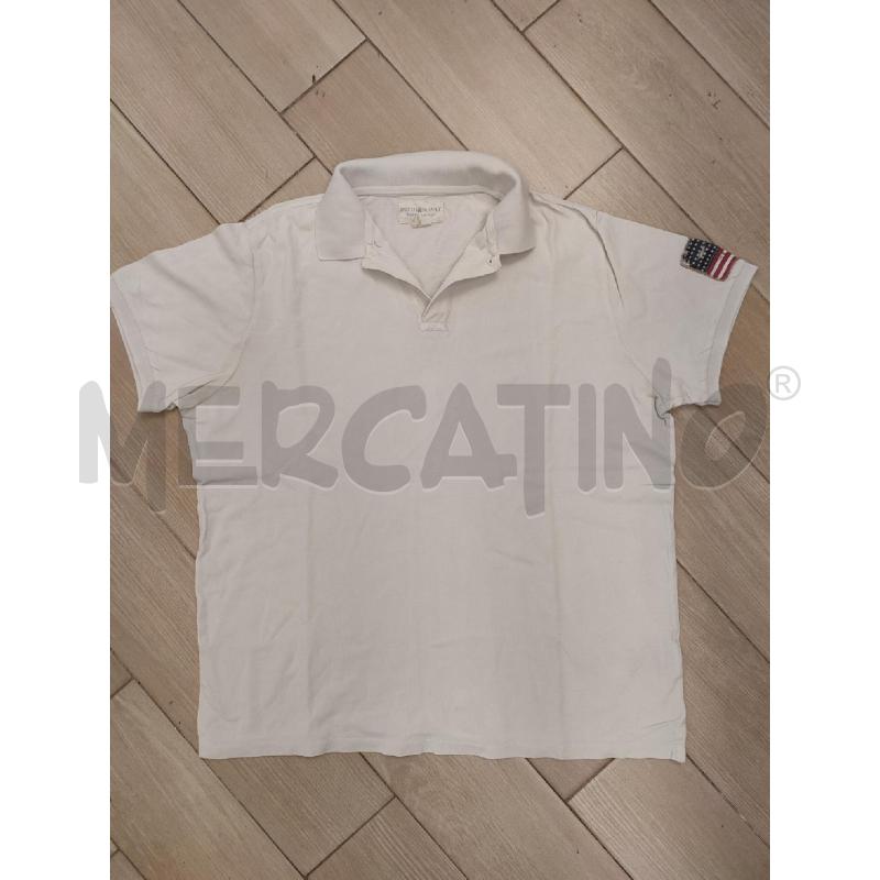 POLO UOMO BIANCA RALPH LAUREN | Mercatino dell'Usato Roma montemario 1