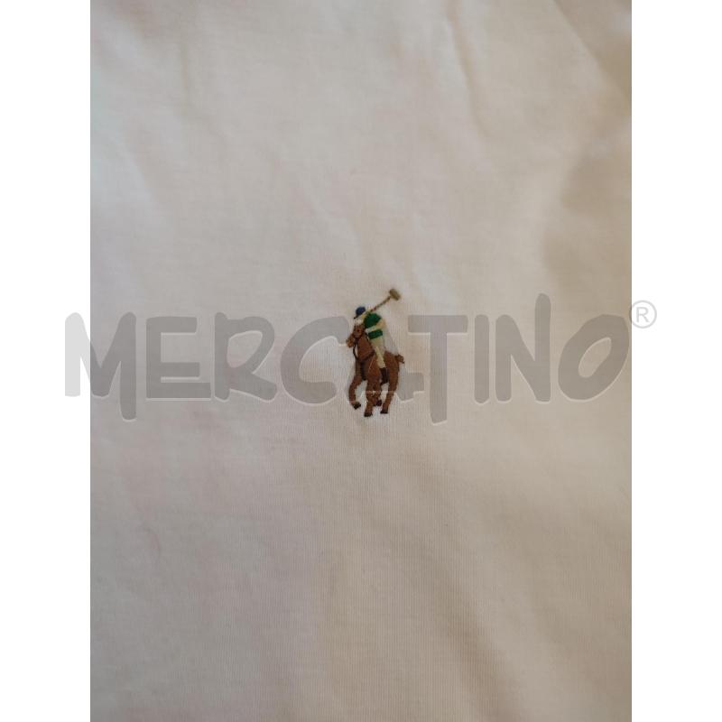POLO UOMO BIANCA RALPH LAUREN  | Mercatino dell'Usato Roma montemario 2