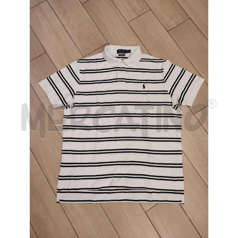 POLO UOMO BIANCA RALPH LAUREN | Mercatino dell'Usato Roma montemario 1