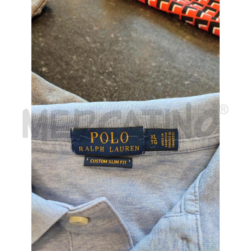 POLO UOMO BLU RALPH LAUREN MARRONE | Mercatino dell'Usato Roma montemario 2