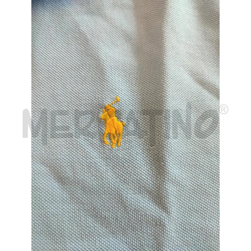 POLO UOMO CELESTE RALPH LAUREN GIALLO | Mercatino dell'Usato Roma montemario 2