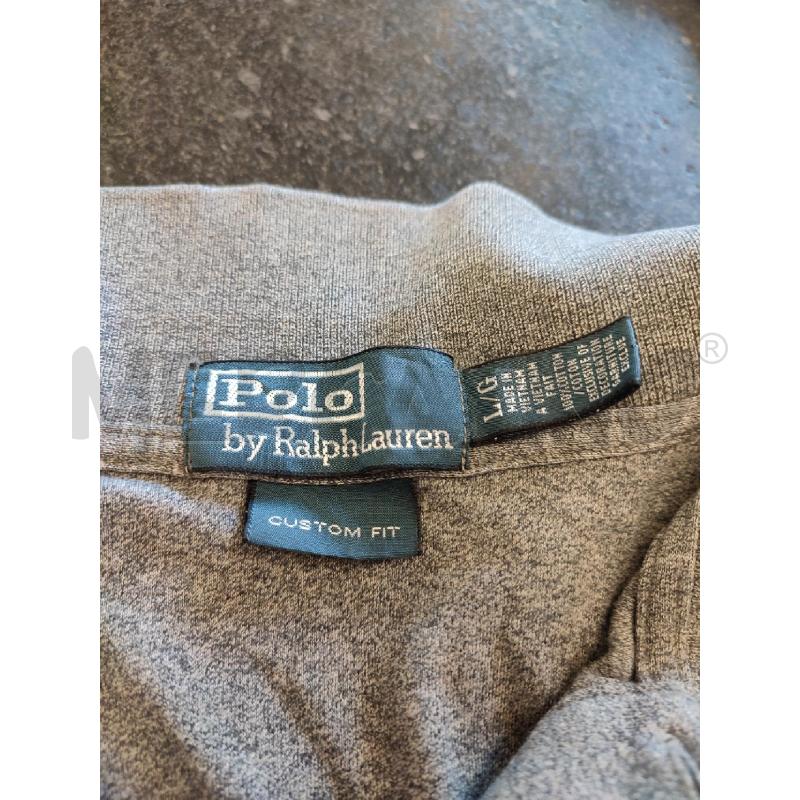 POLO UOMO GRIGIO RALPH LAUREN ROSSO | Mercatino dell'Usato Roma montemario 2