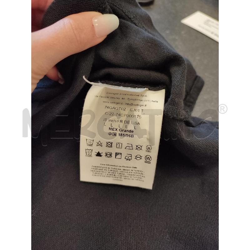 POLO UOMO NERA VESACE JEANS  | Mercatino dell'Usato Roma montemario 3