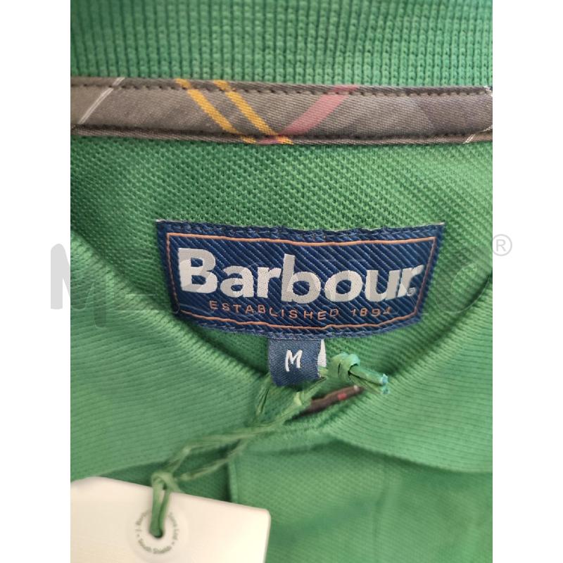 POLO UOMO VERDE BARBOUR | Mercatino dell'Usato Roma montemario 3