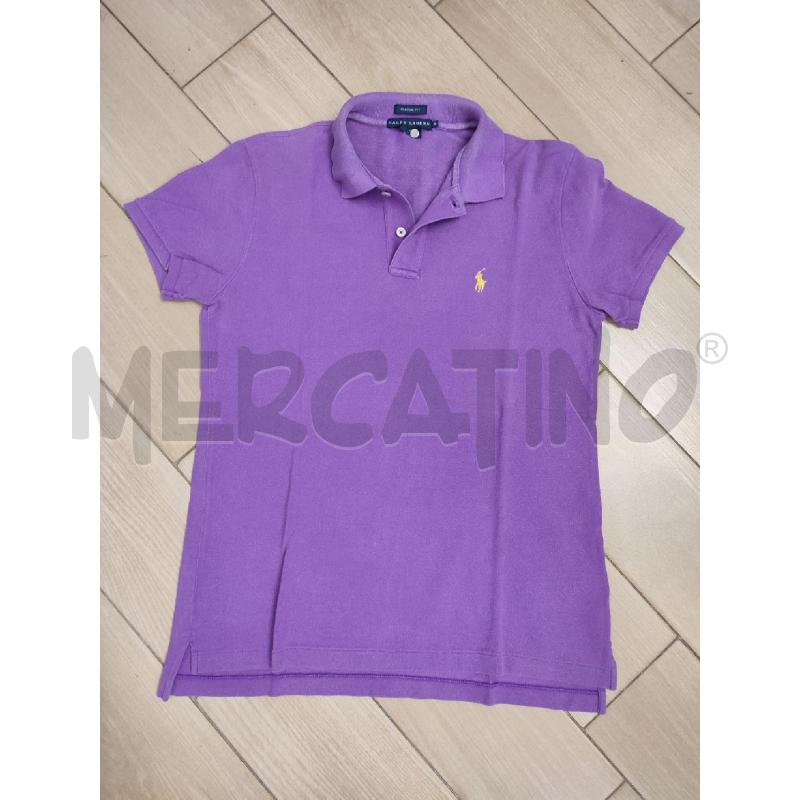 POLO UOMO VIOLA RALPH LAUREN GIALLO | Mercatino dell'Usato Roma montemario 1