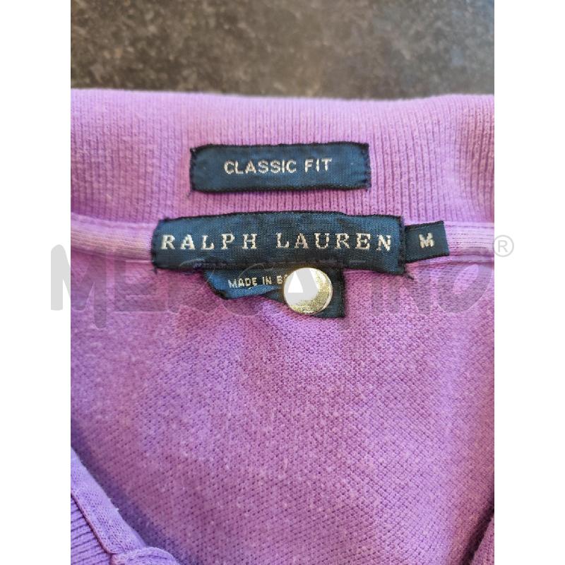 POLO UOMO VIOLA RALPH LAUREN GIALLO | Mercatino dell'Usato Roma montemario 2