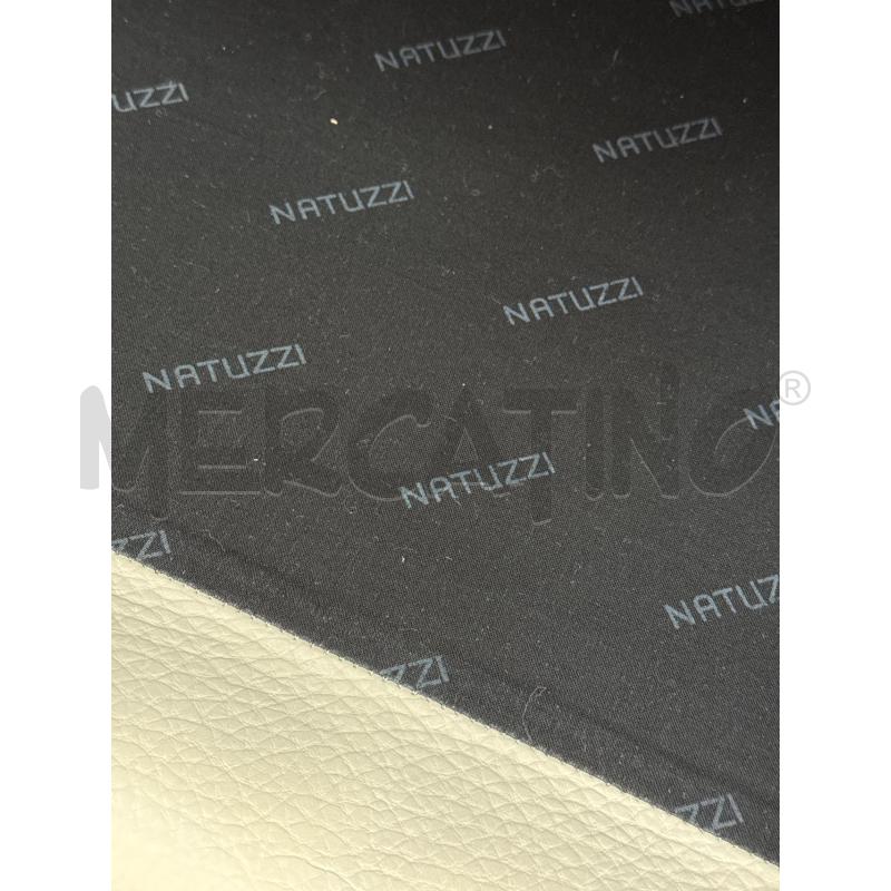 POLTRONA NATUZZI PELLE BIANCA | Mercatino dell'Usato Roma montemario 4