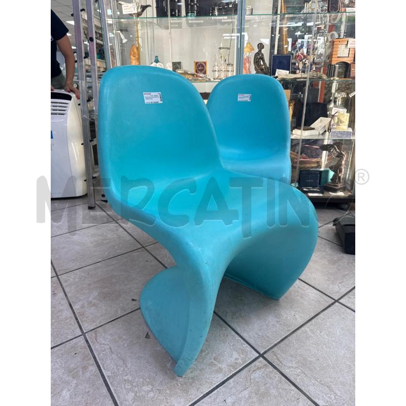 POLTRONA VITRA PANTON VERDE DA RIV | Mercatino dell'Usato Roma montemario 1