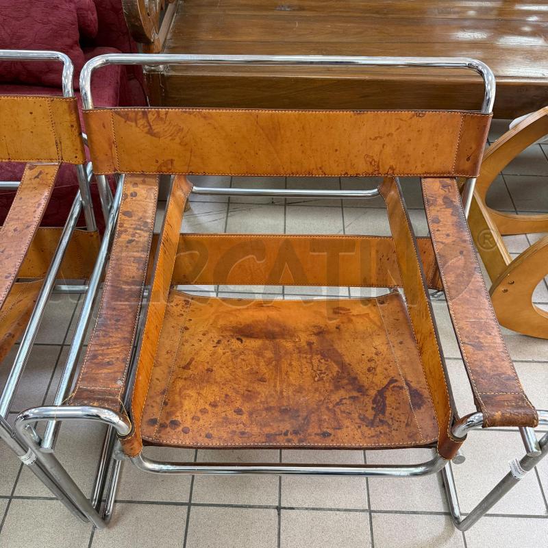 POLTRONE COPPIA PELLE CROMO | Mercatino dell'Usato Roma montemario 3