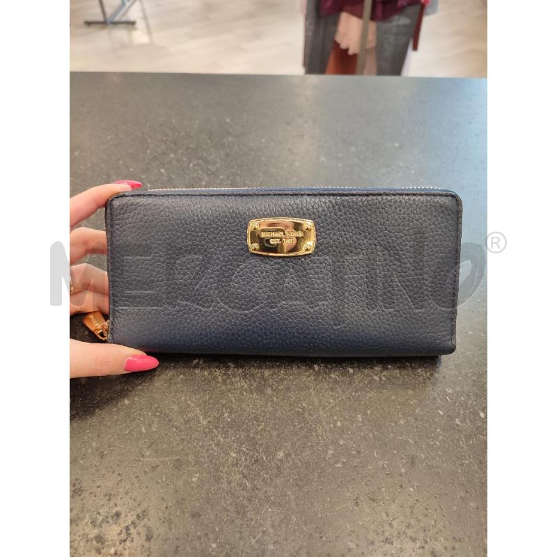 PORTAFOGLIO BLU MICHAEL KORS | Mercatino dell'Usato Roma montemario 1