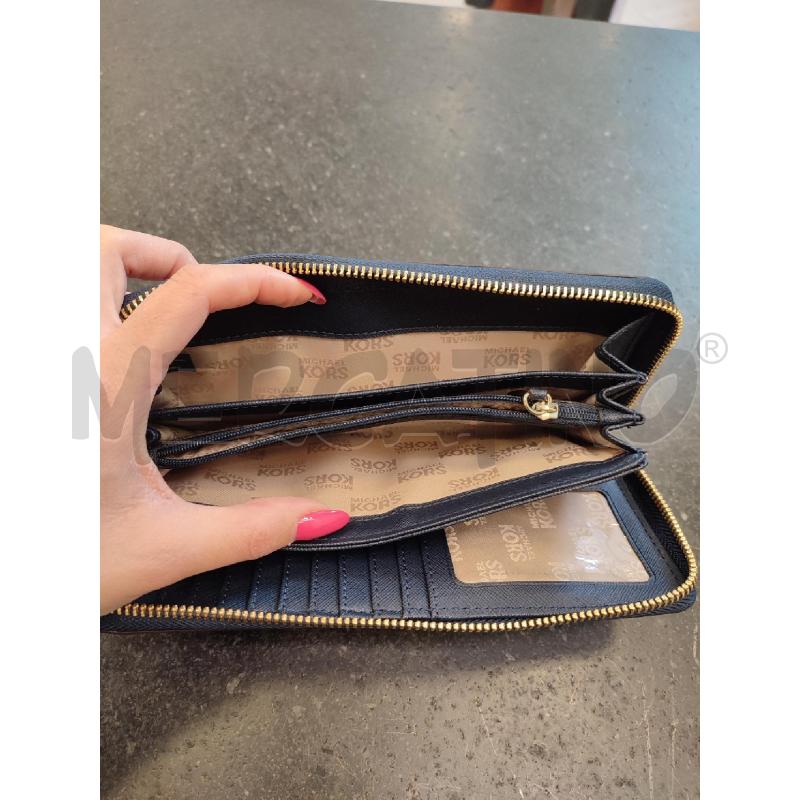 PORTAFOGLIO BLU MICHAEL KORS | Mercatino dell'Usato Roma montemario 3