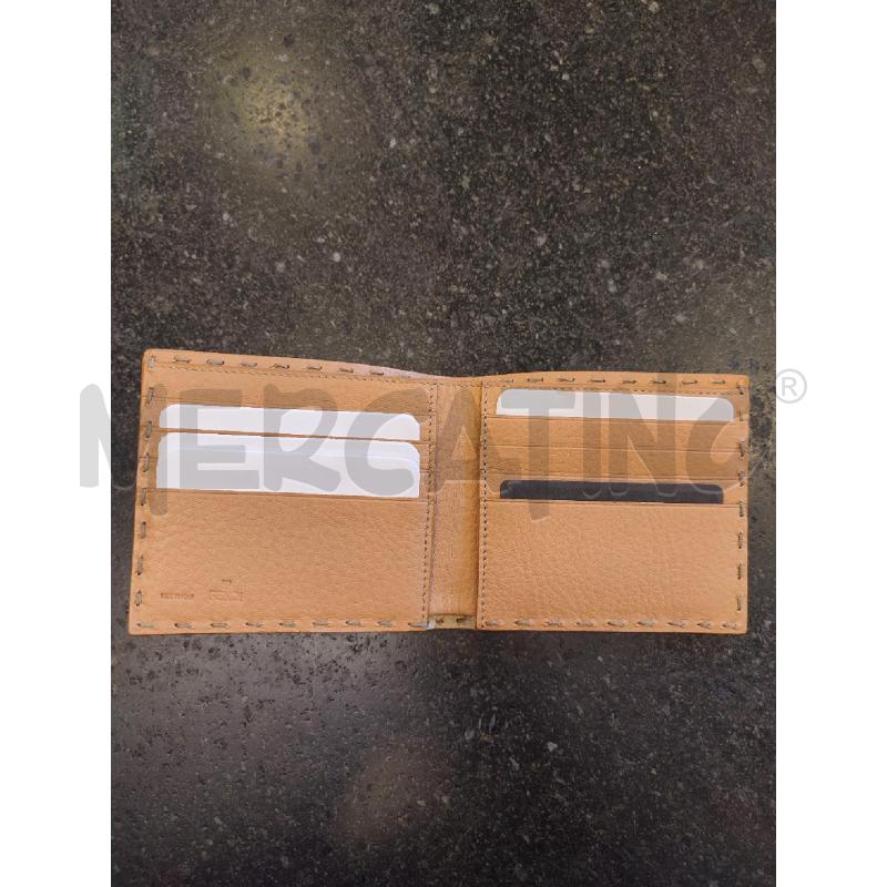 PORTA FOGLIO BEIGE UOMO FENDI SELLERIA | Mercatino dell'Usato Roma montemario 2