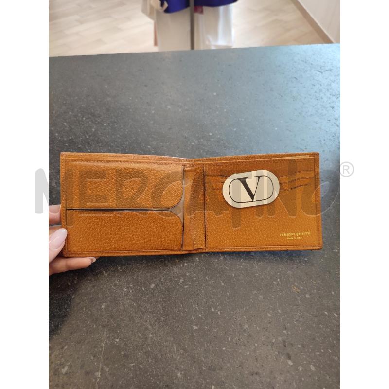 PORTA FOGLIO BEIGE UOMO VALENTINO  | Mercatino dell'Usato Roma montemario 2