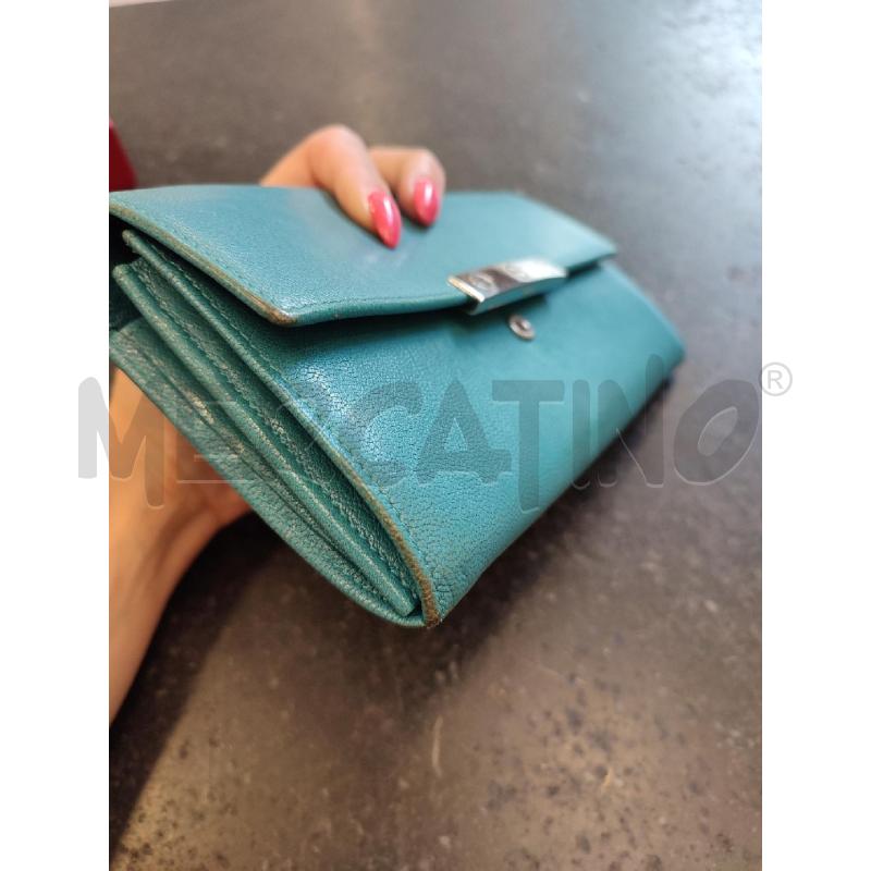 PORTA FOGLIO CELESTE CARTIER DA RIV | Mercatino dell'Usato Roma montemario 5