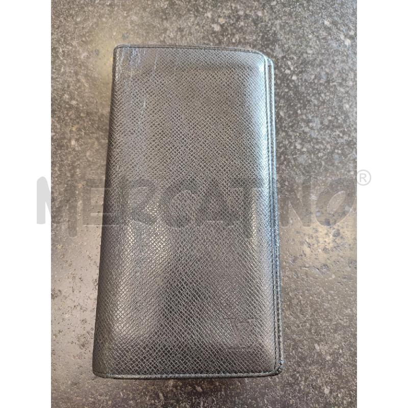 PORTA FOGLIO NERO LOUIS VUITTON ZIP INTERNA | Mercatino dell'Usato Roma montemario 1