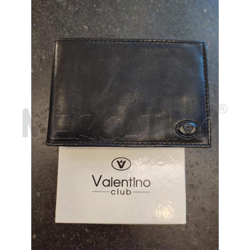 PORTA FOGLIO NERO VALENTINO SPORT | Mercatino dell'Usato Roma montemario 1