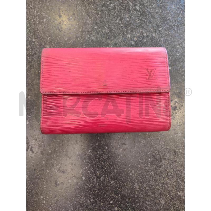 PORTA FOGLIO ROSSO LOUIS VUITTON DA RIV | Mercatino dell'Usato Roma montemario 1