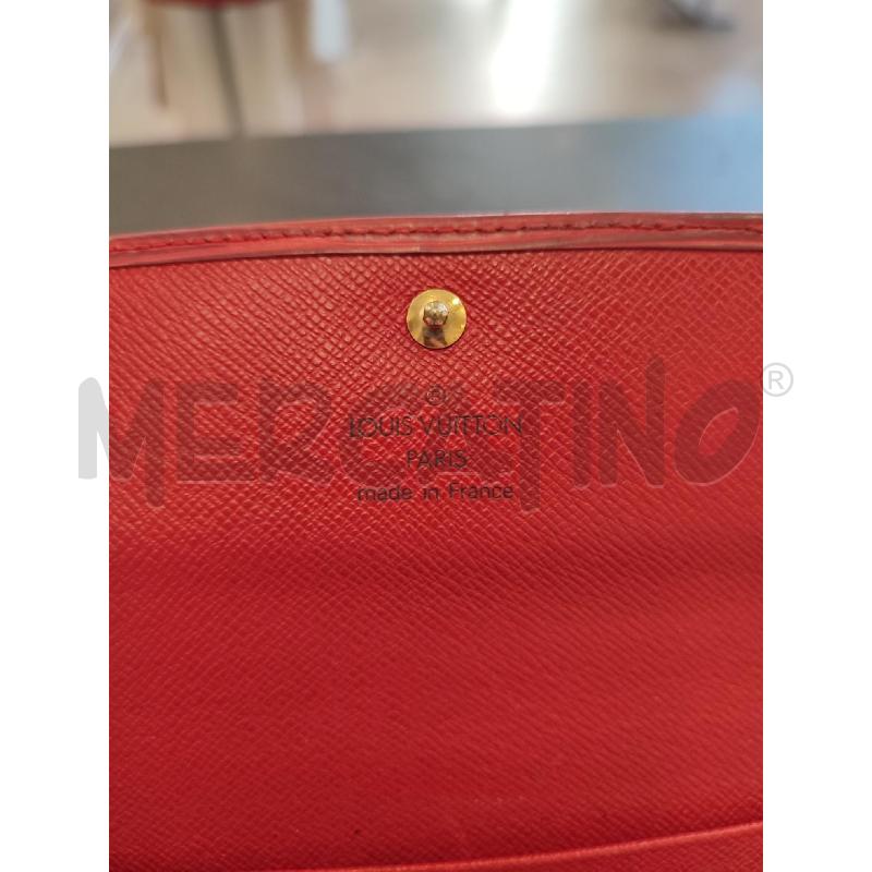 PORTA FOGLIO ROSSO LOUIS VUITTON DA RIV | Mercatino dell'Usato Roma montemario 4