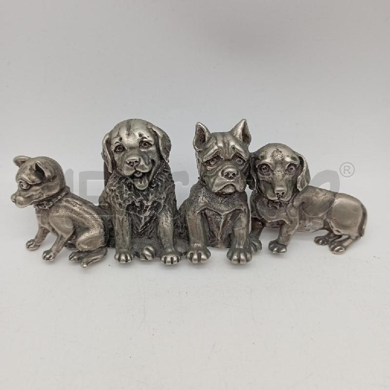 PORTA FOTO GIOVANNI RASPINI CANI NO VETRO | Mercatino dell'Usato Roma montemario 1