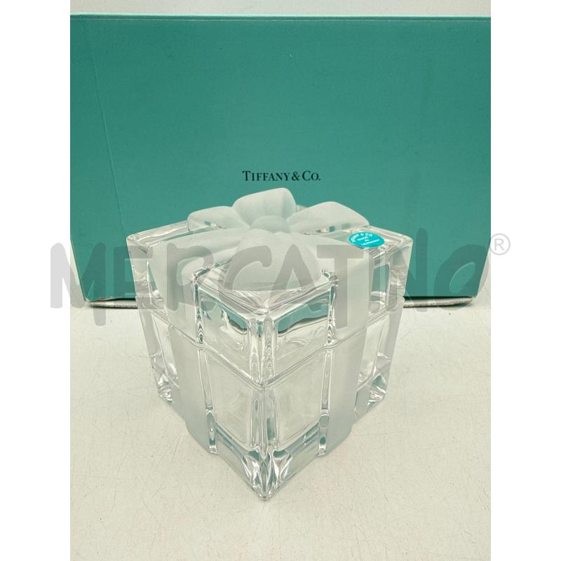 PORTA GIOIE TIFFANY CRISTALLO GIFT | Mercatino dell'Usato Roma montemario 1