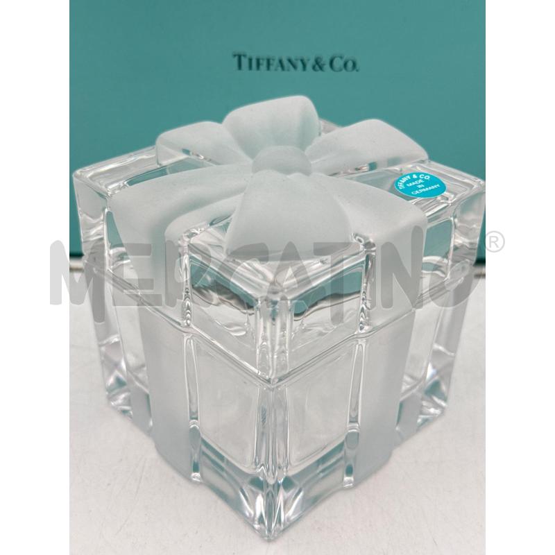 PORTA GIOIE TIFFANY CRISTALLO GIFT | Mercatino dell'Usato Roma montemario 2
