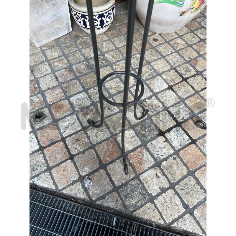 PORTA VASO FERRO ALTO C/PIANTE FINTE | Mercatino dell'Usato Roma montemario 4