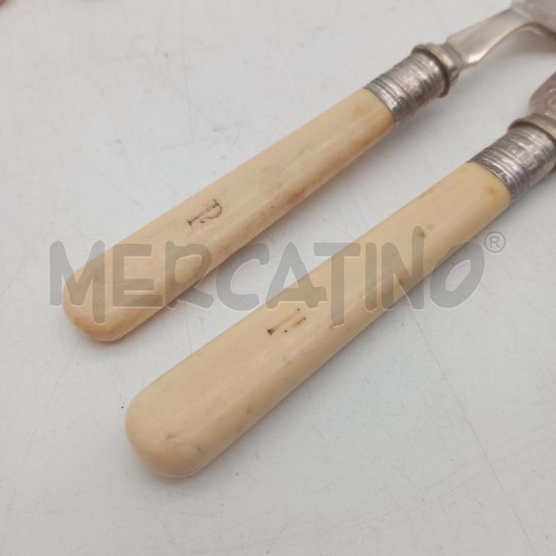 POSATE INGLESI SHEFFIELD BEIGE 12+12PZ.  | Mercatino dell'Usato Roma montemario 5