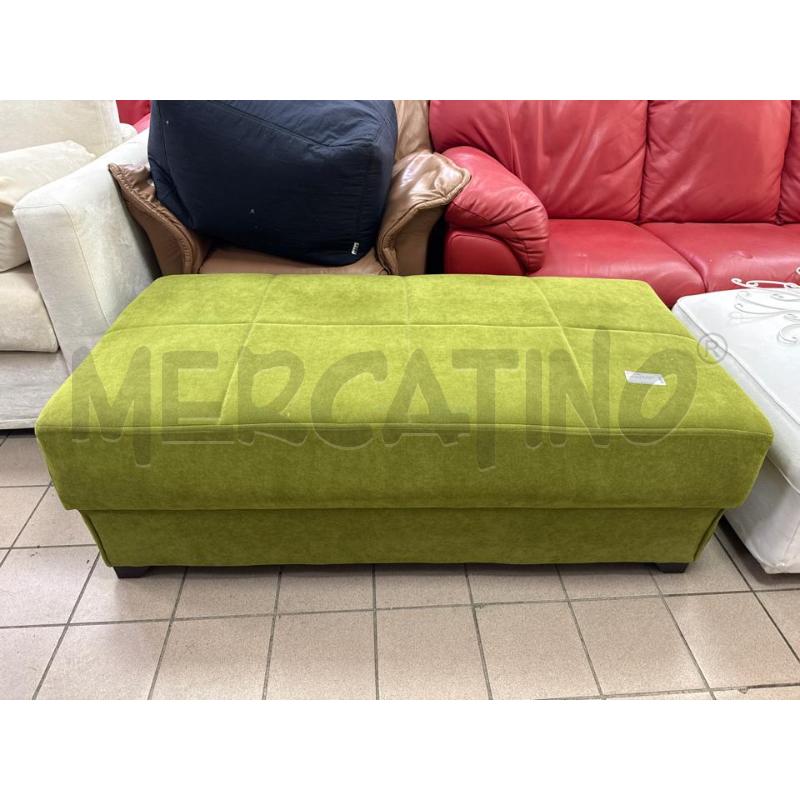 POUF VERDE GRANDE | Mercatino dell'Usato Roma montemario 1