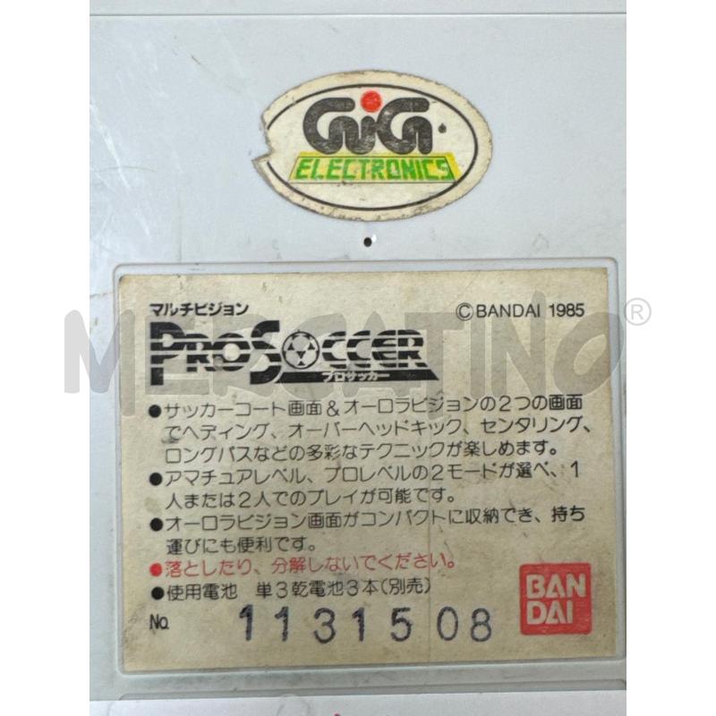 PRO SOCCER BANDAI  | Mercatino dell'Usato Roma montemario 3