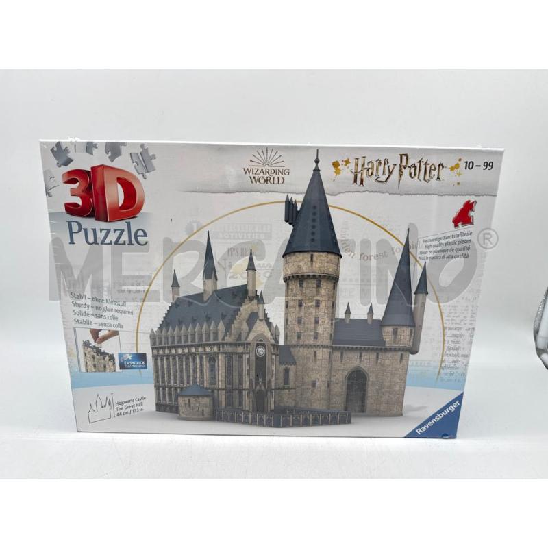 PUZZLE 3D HARRY POTTER HOGWARTS CASTLE | Mercatino dell'Usato Roma montemario 1