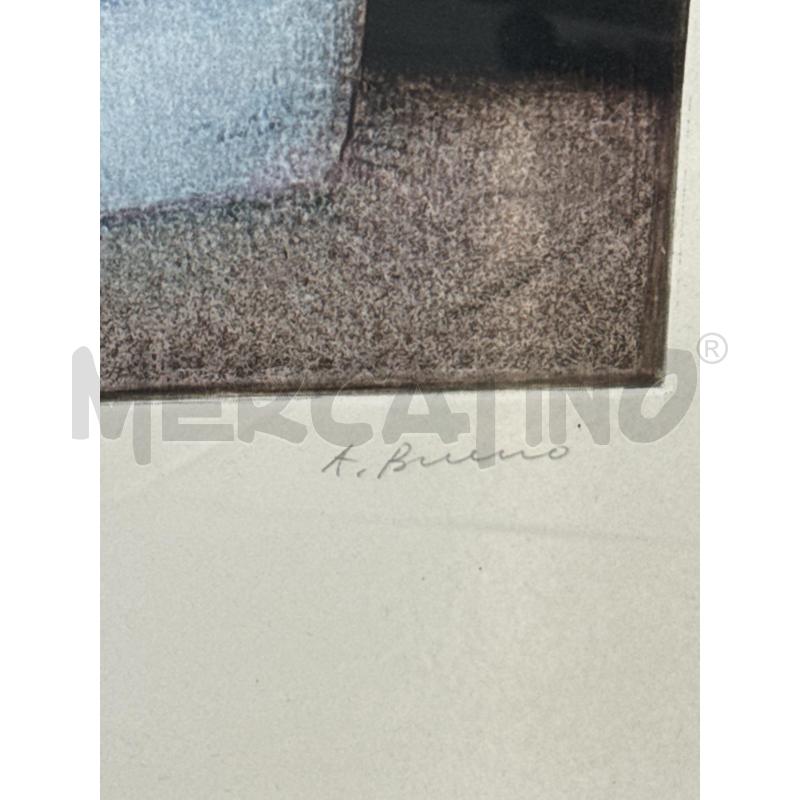 QUADRO ACQUAFORTE BUENO | Mercatino dell'Usato Roma montemario 2