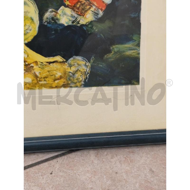 QUADRO ACQUAFORTE FIUME CAVALIERE | Mercatino dell'Usato Roma montemario 2