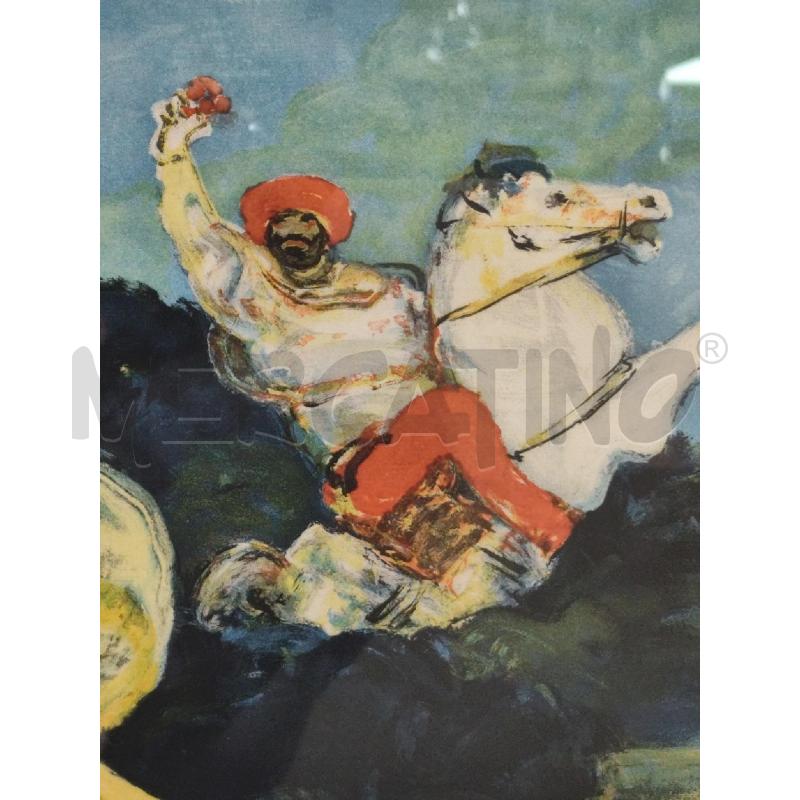 QUADRO ACQUAFORTE FIUME CAVALIERE | Mercatino dell'Usato Roma montemario 3