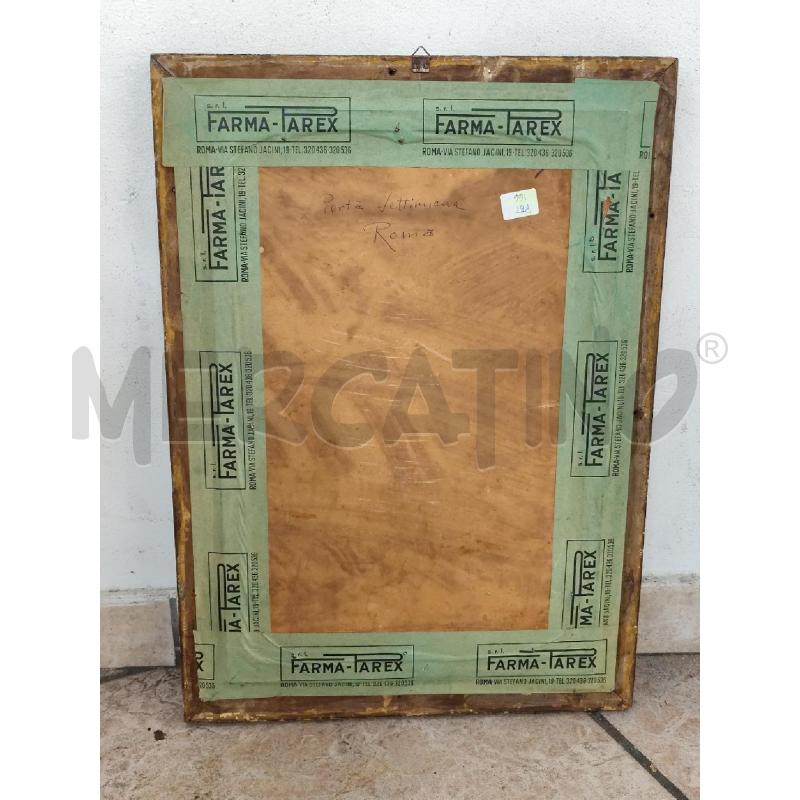 QUADRO ACQUERELLO PORTA SETTIMIANA | Mercatino dell'Usato Roma montemario 4