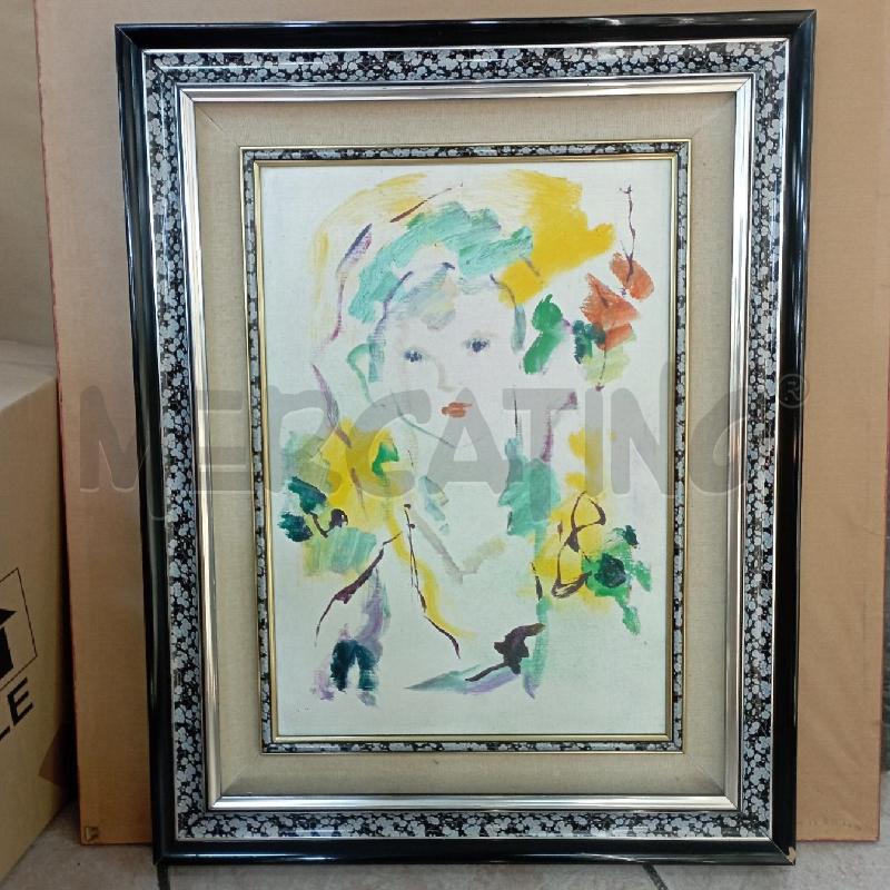 QUADRO ATTR.TRECCANI RITRATTO | Mercatino dell'Usato Roma montemario 1