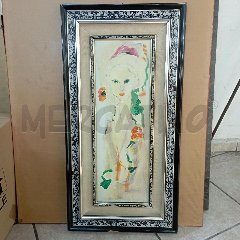 QUADRO ATTR.TRECCANI RITRATTO VERT. | Mercatino dell'Usato Roma montemario 1