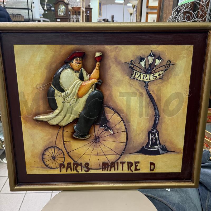 QUADRO BASSORILIEVO FRANCESE | Mercatino dell'Usato Roma montemario 1
