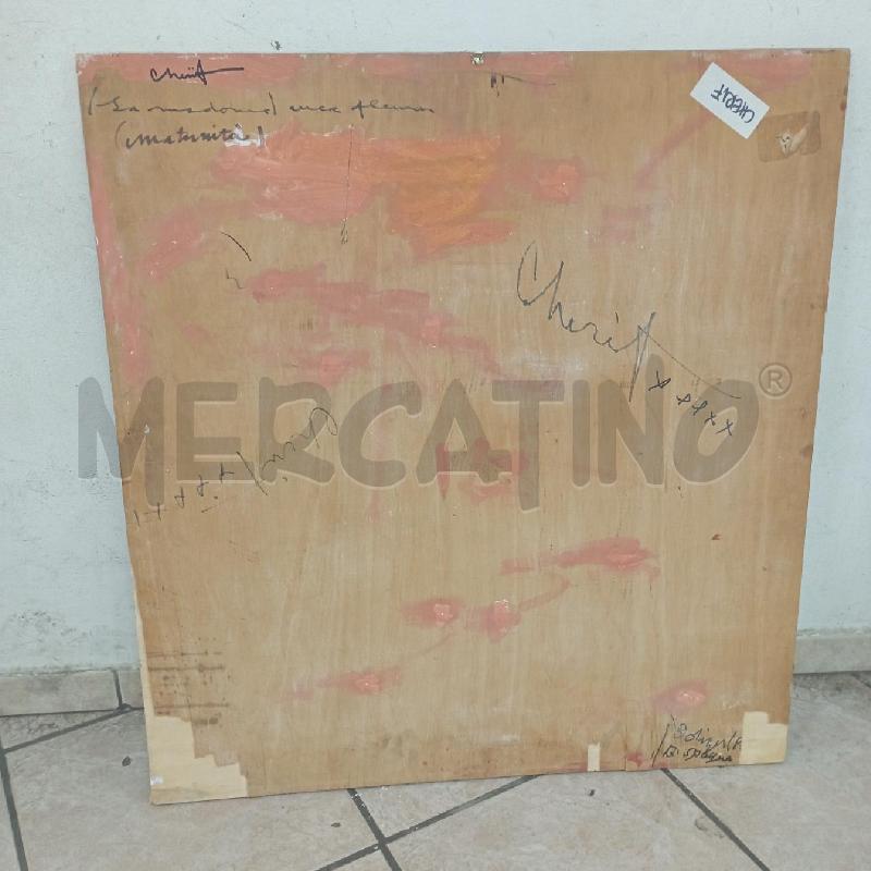 QUADRO CHERIF MADONAN CON BAMBINO | Mercatino dell'Usato Roma montemario 3