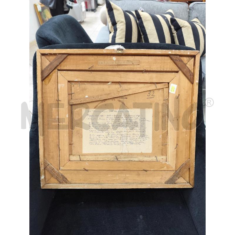 QUADRO C FILIPPA PAESAGGIO C DORATA | Mercatino dell'Usato Roma montemario 3