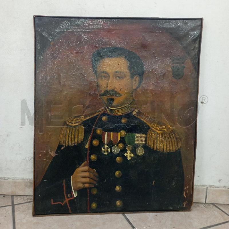 QUADRO DIPINTO MILITARE IN DIVISA | Mercatino dell'Usato Roma montemario 1