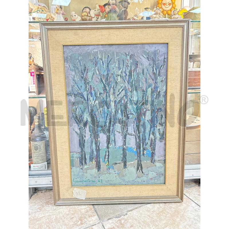 QUADRO GIAMPISTONE BOSCO | Mercatino dell'Usato Roma montemario 1