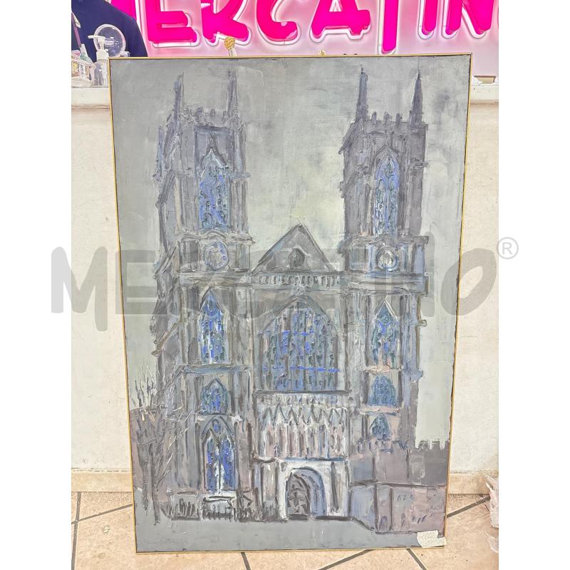 QUADRO GIANPISTONE ABBAZIA WESTMINSTER | Mercatino dell'Usato Roma montemario 1