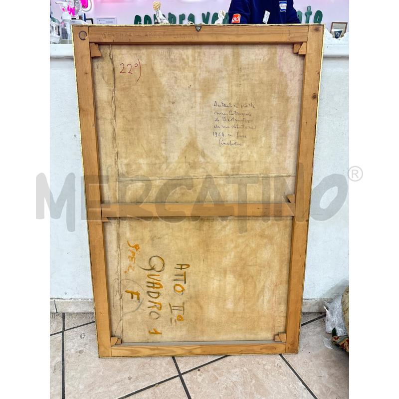 QUADRO GIANPISTONE ABBAZIA WESTMINSTER | Mercatino dell'Usato Roma montemario 3