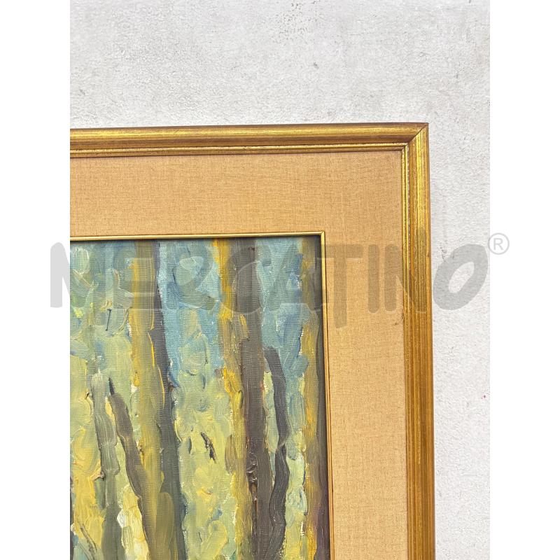 QUADRO GIANPISTONE ALBERI | Mercatino dell'Usato Roma montemario 2
