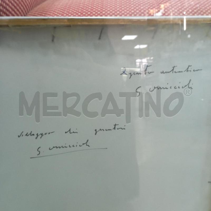 QUADRO G OMICCIOLI BARCA CIELO AZZURRO C MET | Mercatino dell'Usato Roma montemario 3