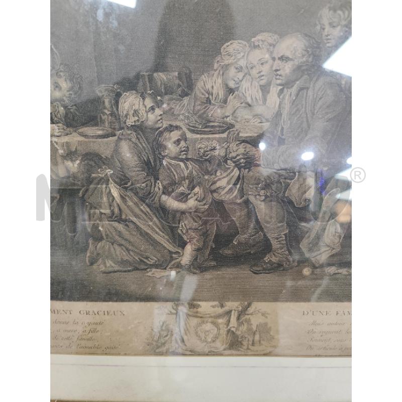 QUADRO INCISIONE LE DIVERTISSEMENT | Mercatino dell'Usato Roma montemario 2