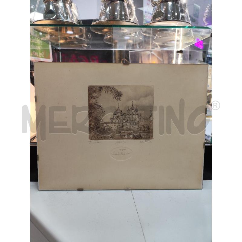QUADRO INCISIONE SAN PIETROBURGO | Mercatino dell'Usato Roma montemario 1